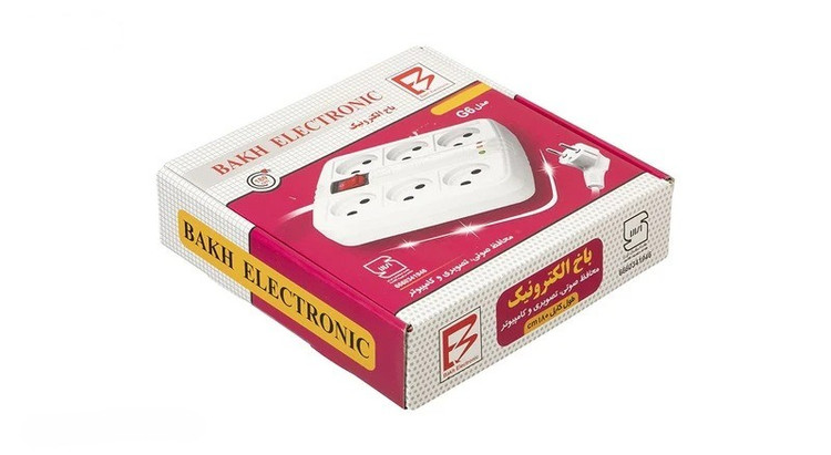 محافظ ولتاژ آنالوگ باخ الکترونیک مدل G6 مناسب برای لوازم صوتی و تصویری 1/8 متری