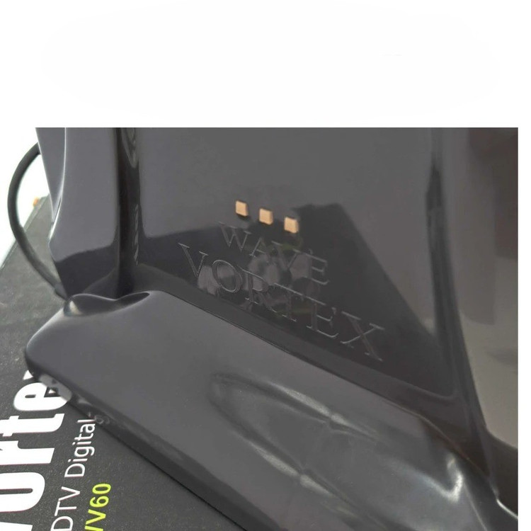 آنتن رومیزی ویو ورتکس WV60 با تقویتکننده داخلی و کابل ۳ متری مناسب تلویزیون دیجیتال