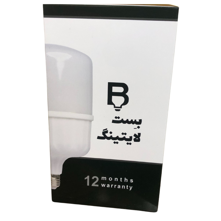 لامپ ال ای دی 40 وات بست لایتینگ مدل استوانهای با نور سفید مهتابی