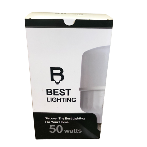 لامپ ال ای دی 50 وات بست لایتینگ مدل استوانهای با نور سفید مهتابی