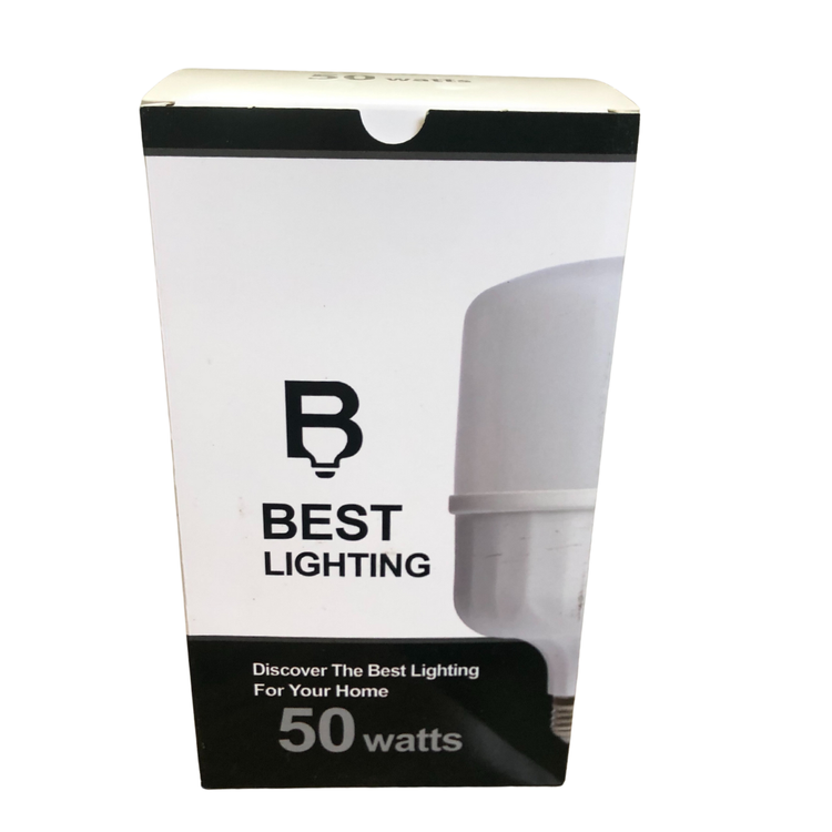 لامپ ال ای دی 50 وات بست لایتینگ مدل استوانهای با نور سفید مهتابی