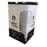 لامپ ال ای دی 50 وات بست لایتینگ مدل استوانهای با نور سفید مهتابی