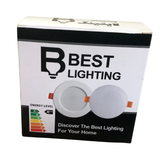 پنل بک لایت 7 وات بست لایتینگ با نور سفید، آفتابی و نچرال - قاب سفید و هیتسینک فلزی