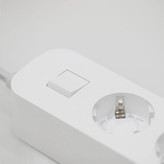 چندراهی برق هادرون مدل P323 | سه پریز ارتدار + سه پورت USB سریع ۱۸ وات