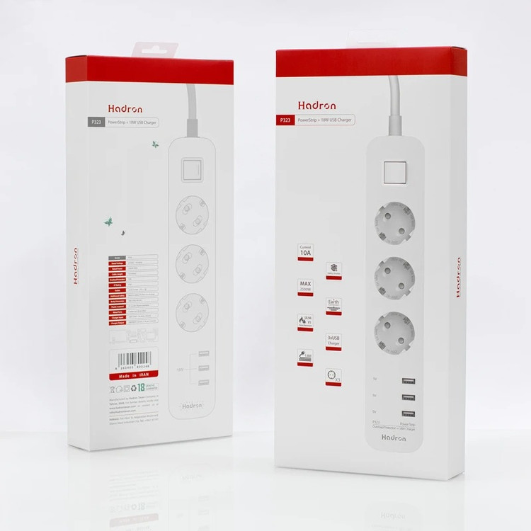 چندراهی برق هادرون مدل P323 - خرید از فروشگاه کالای برق احمدی