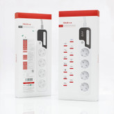 محافظ ولتاژ هارمونیک هادرون مدل P244 | چندراهی ۴ خانه با حفاظت THD و دو رله