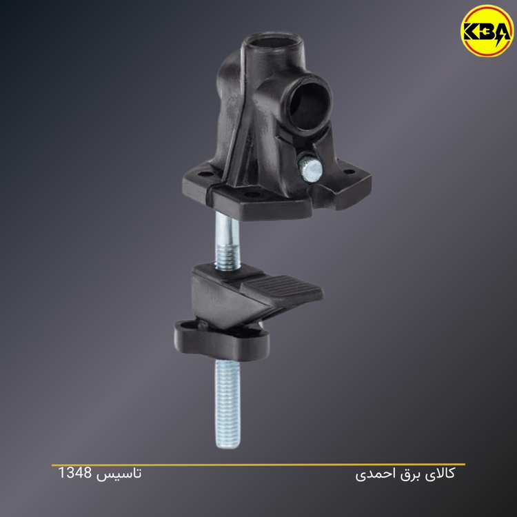 چراغ مطالعه صنایع کریم زاده مدل EN-111 با گردنی فلزی و قابلیت نصب روی میز