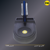 چراغ مطالعه صنایع کریم زاده مدل EN-111 با گردنی فلزی و قابلیت نصب روی میز