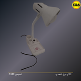 چراغ مطالعه بوستانچی مدل DL-105 با گردنی انعطافپذیر و بدنه سبک