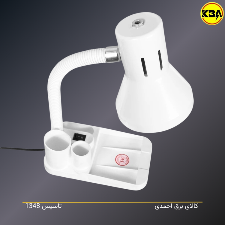 چراغ مطالعه بوستانچی مدل DL-105 با گردنی انعطافپذیر و بدنه سبک