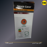 بخاری برقی سیلور کرست AD-802 طرح پنکهای کممصرف با چرخش ۳۶۰ درجه و ترموستات