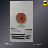 بخاری برقی سیلور کرست AD-802 طرح پنکهای کممصرف با چرخش ۳۶۰ درجه و ترموستات