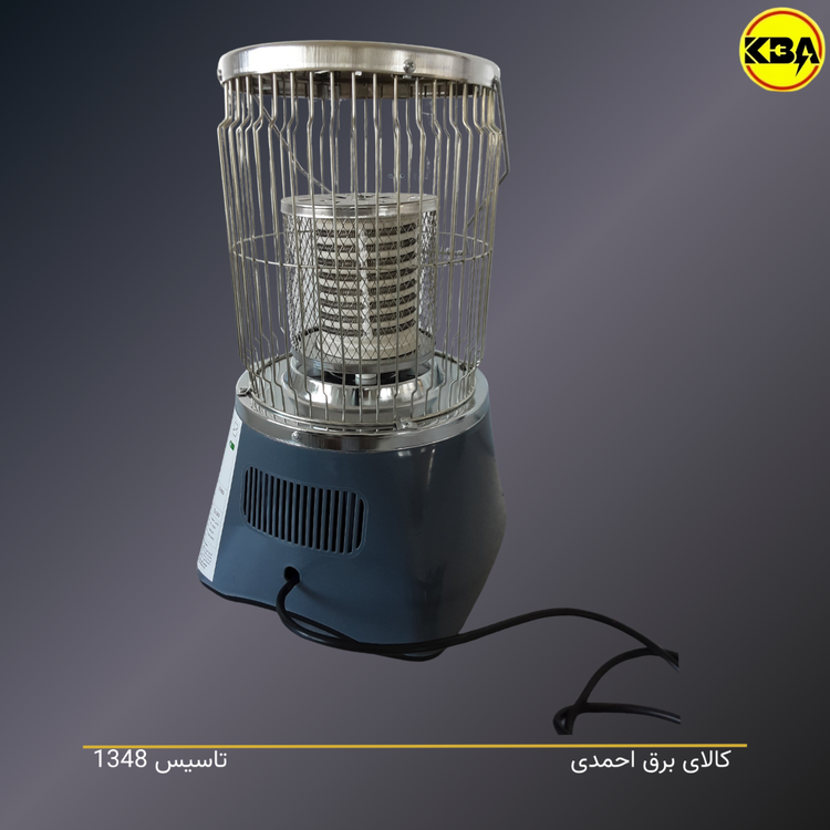 بخاری برقی پارس سهیل مدل PS-1606 با توان ۲۰۰۰ وات و طراحی زنبوری ۳۶۰ درجه