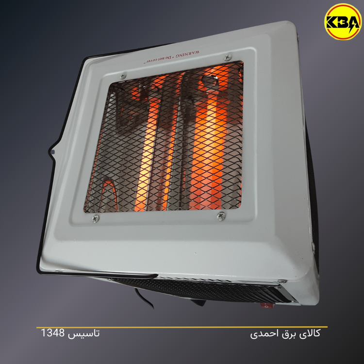 بخاری برقی ۱۰ شعله ۵ طرفه هومهر مدل LX-1602 با توان ۲۰۰۰ وات و ایمنی بالا