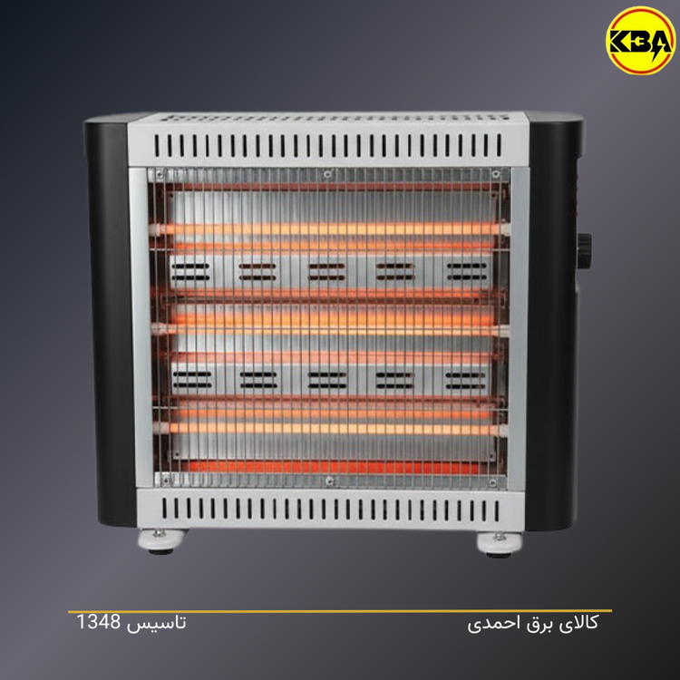 بخاری برقی فن دار رومیزی مناسب گرمایش سریع اتاق و محل کار