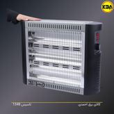 بخاری برقی فن دار رومیزی مناسب گرمایش سریع اتاق و محل کار