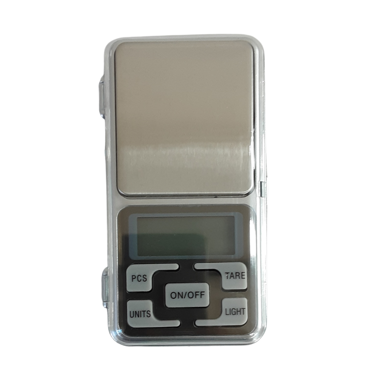 ترازوی دیجیتال جیبی ۲۰۰ گرمی EURECARE مدل EC-P06 با نمایشگر LCD نوردار