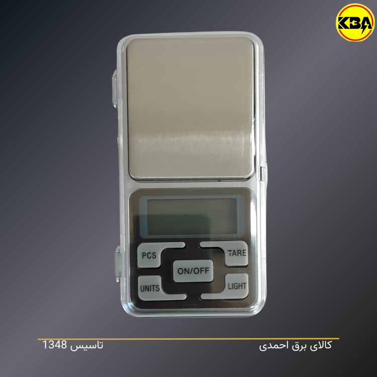 ترازوی دیجیتال جیبی ۲۰۰ گرمی EURECARE مدل EC-P06 با نمایشگر LCD نوردار