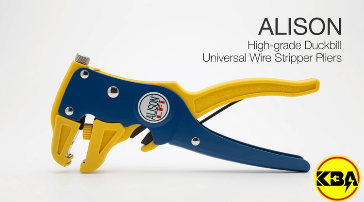 سیم لخت کن کلاغی ALISON خودتنظیم با قابلیت سیم بری و تنظیم طول جداسازی روکش