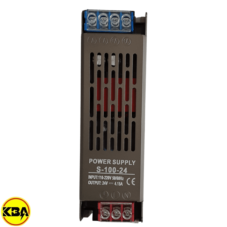 منبع تغذیه سوئیچینگ Professional مدل S-100-12 تا S-400-24 با خروجی ۱۲ و ۲۴ ولت